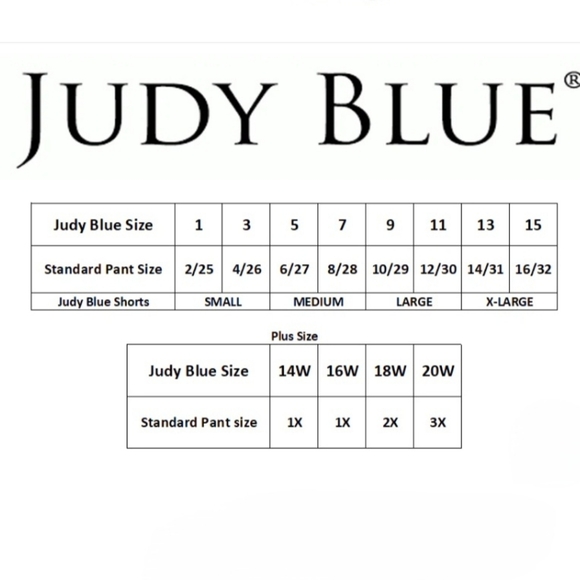 JUDY BLUE NWT Womens High Rise Pull On Skinny Capri Cropped Pant Medium Wash 18W - Picture 14 of 14